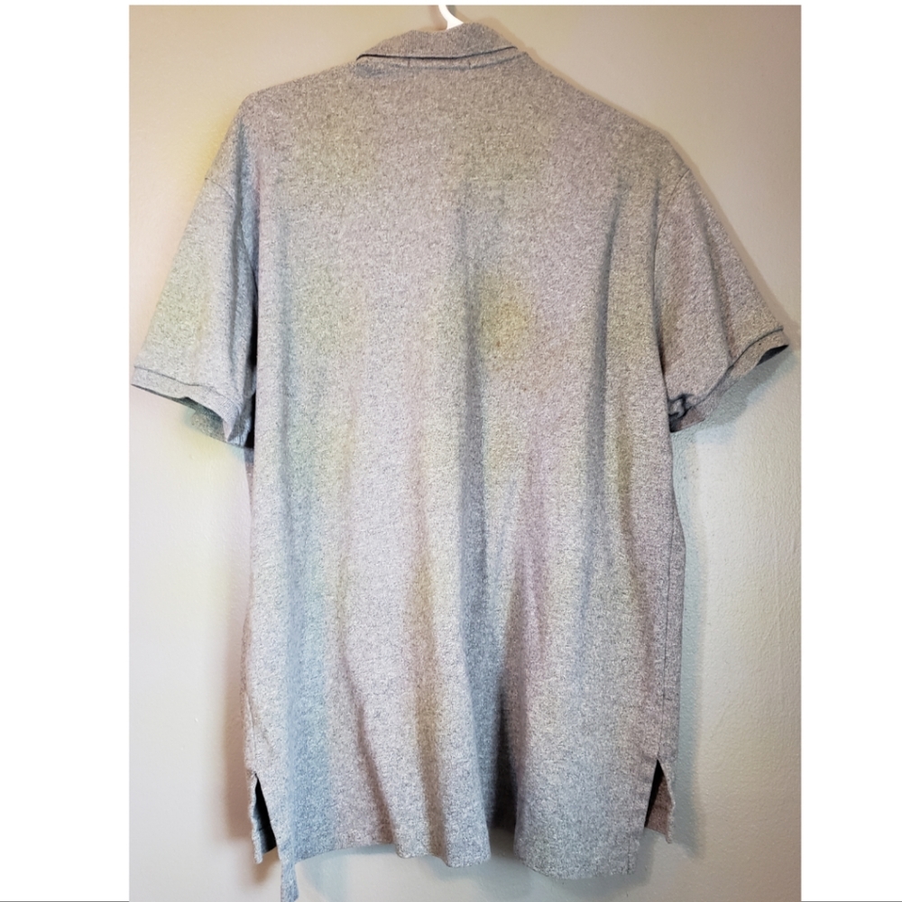 GUC Polo Ralph Lauren Sz Large Gray Polo! - Picture 3 of 4